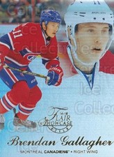 2014-15 Fleer Showcase Flair #17 Brendan Gallagher