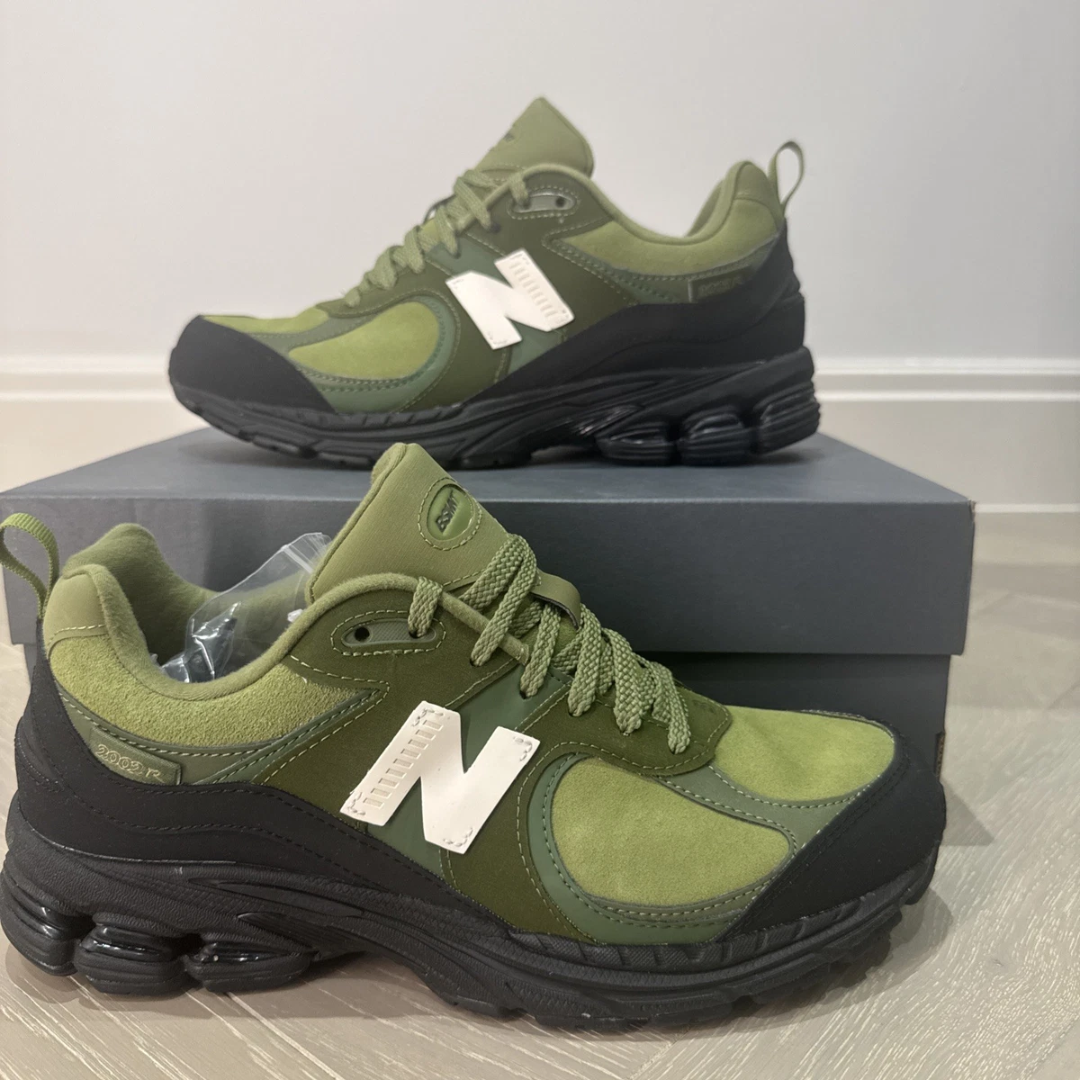 NEW! New Balance 2002R x The Basement Moss Green Sneakers!  11.5  M2002RBB RARE BSMNT x New Balance 2002R “Moss Green” - BasementApproved main image 4