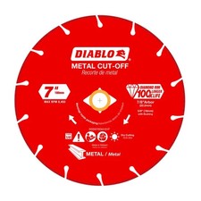 Diablo 7" Diamond Metal Cut-Off Disc