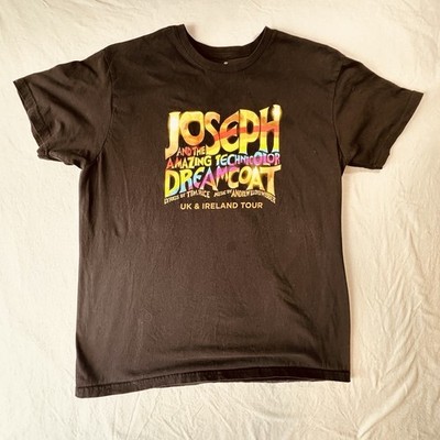 Joseph And The Amazing Technicolor Dream coat T Shirt Men s Xl UK & Ireland Tour