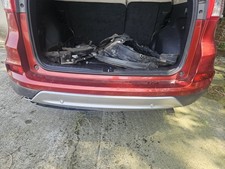HONDA CR-V MK4 2015-18 REAR BUMPER IN RED R539P / FACE-LIFT 