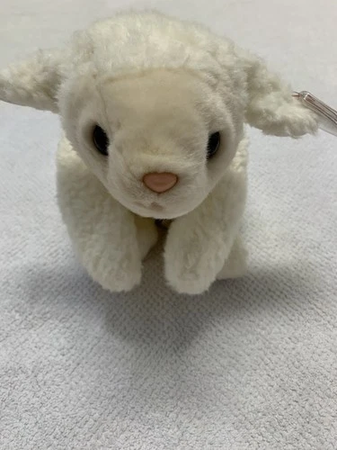 Beanie Babies Beanie Buddy TY Lamb Fleece 14" Plush Toy 2001 Vintage