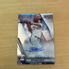 2019 Bowman's Best BRYSON STOTT RC AUTO- Best of 2019 Autographs B19-BS Phillies