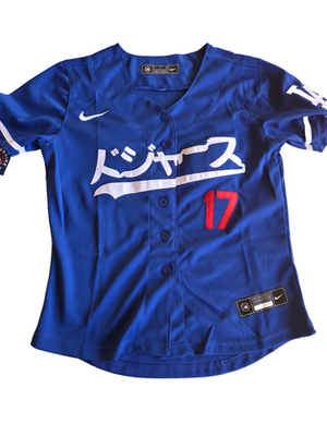 S youth Shohei Ohtani 17 Los Angeles Dodgers Full Kanji Japanese