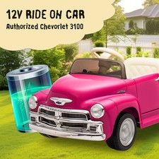 12V Kids Ride On Car Licensed Chevrolet Electric Truck Vehicle Toy for Boys Girl