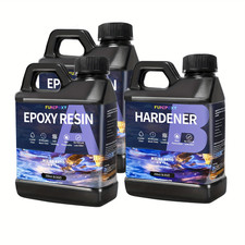 Fast Cure 2:1 - Clear Epoxy Resin - 25.5OZ Kit/50.7OZ Kit/3.15Gallon Kit