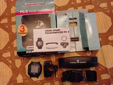 Computer a impulsi Sigma Sport PC 3 * NUOVO VECCHIO STOCK NOS * SENZA CINTURINO