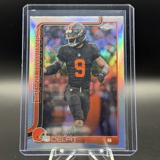 2025 Topps Chrome- Grant Delpit Refractor #66 Cleveland Browns
