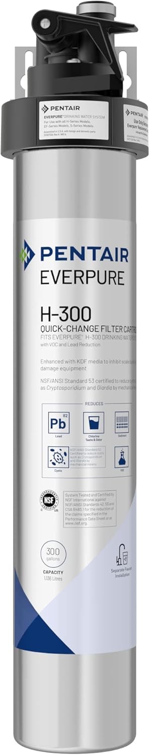 Pentair Everpure H-300 Drinking Water System with 300 Gallon