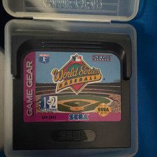 SEGA World Series Baseball Sega Game Gear Cartridge Multiplayer