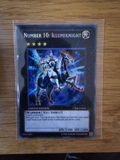 Yu-Gi-Oh Number 10: Illumiknight Limited Edition Secret Rare Card CT08-EN004