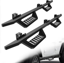 Running Boards 2007-2018 Jeep Wrangler JK 4 Door Heavy Duty Drop Down Side Steps