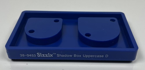 Sizzix 38-0453 Shadow Box Uppercase D Die