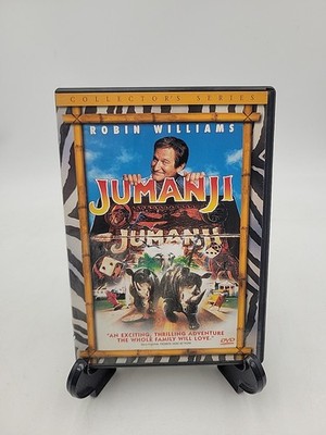 Jumanji (DVD, 1995, Widescreen) Robin Williams, Kirsten Dunst, Bonnie Hunt