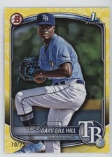 2025 Bowman Prospects Yellow Pattern 70/75 Gary Gill Hill #BP-55 gh4
