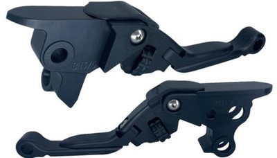 PSR Anthem Pro Adjustable Lever Set Black #12-03666-22 Harley Davidson