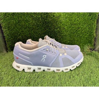 On Running Cloud 5 59.98371 Athletic Sneaker Women's 9.5 Blue Mesh Gym Training