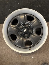 18 Camaro 05440 Oem 18x7.5 Black Steel Wheel 2010-2013 Chevrolet W Beauty Ring