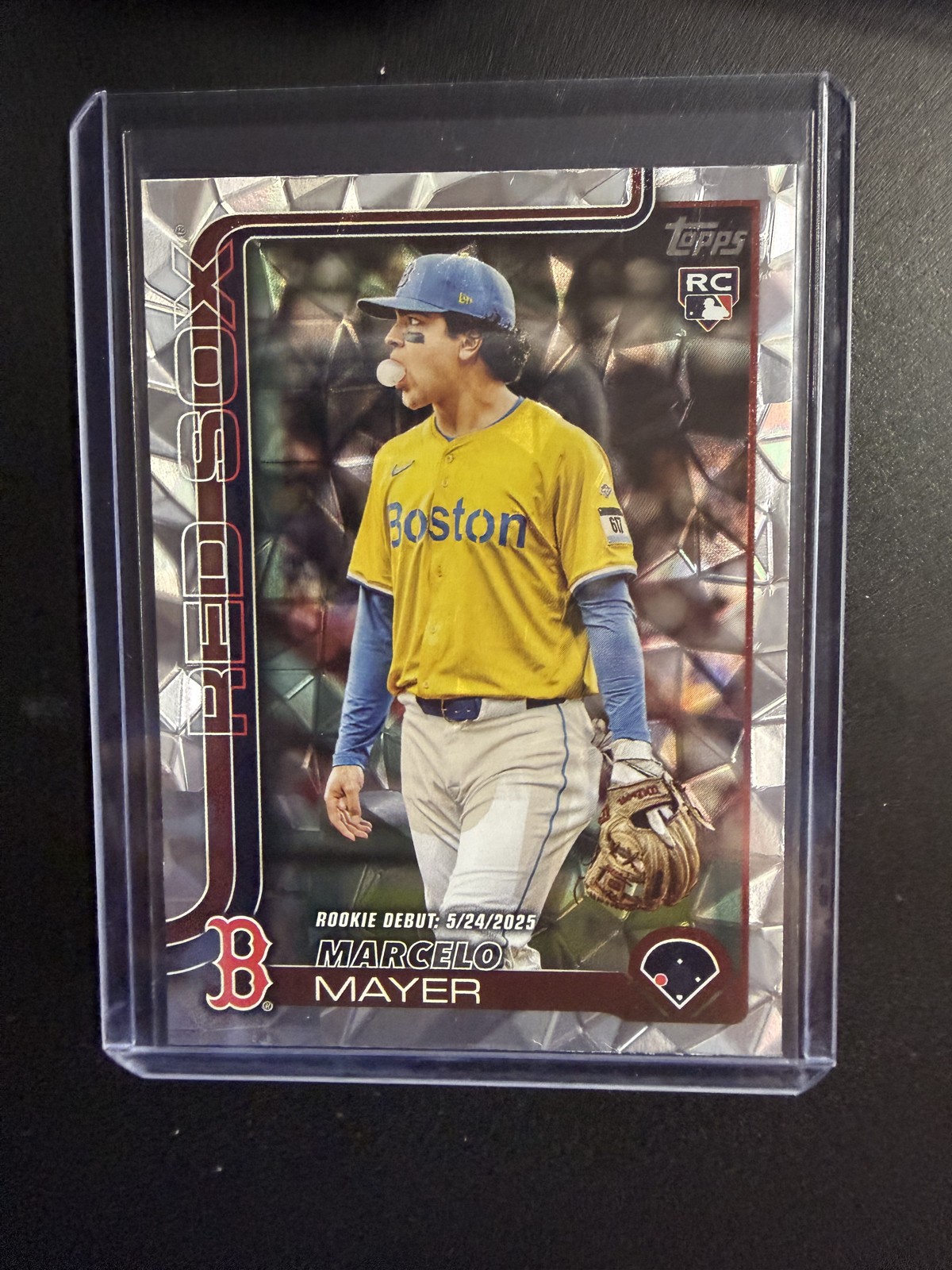 2025 Topps Update Series - Rookie Debut Marcelo Mayer #US276 Diamante Foil (RC)