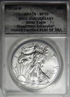 2016-W ANACS SP70 30th ANNIVERSARY AMERICAN SILVER EAGLE - WG17