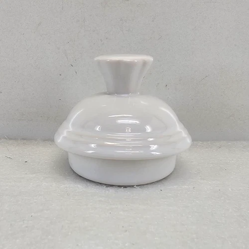 Fiesta white Coffee Server Lid Homer Laughlin Retired