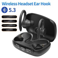 Wireless Bluetooth 5.3 Headset TWS Earphones Earbuds Stereo Headphones Ear Hook
