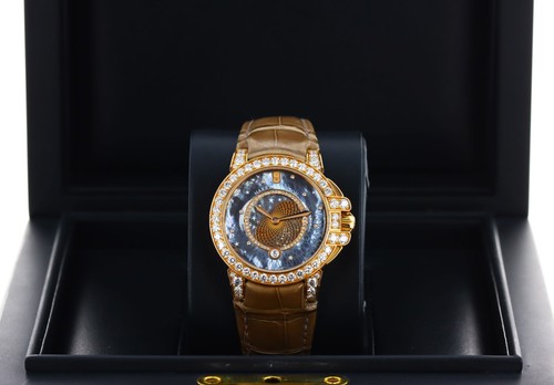 Harry Winston Ocean Moonphase 36mm Ladies MOP Dia Dial - Rose Gold DOCEQMP36RR02