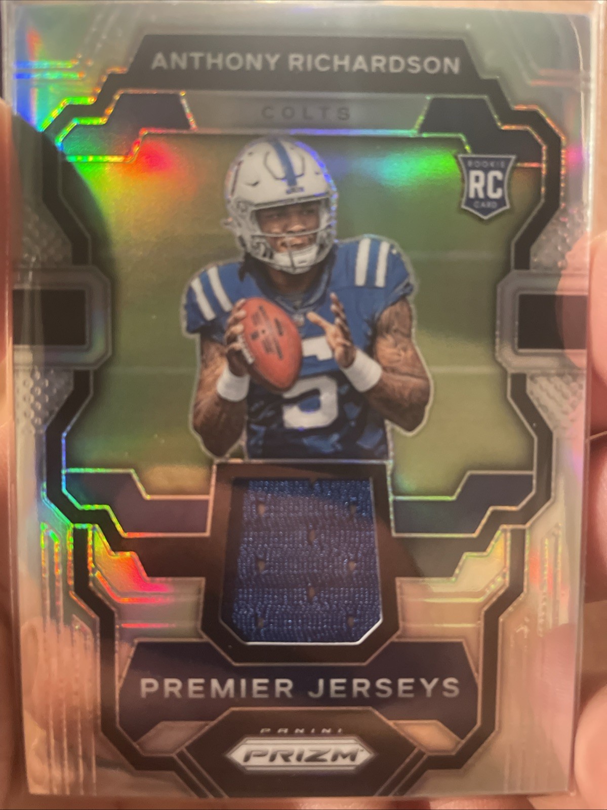 2023 Panini Prizm - Premier Jerseys Anthony Richardson #PJ-AR (MEM, RC)