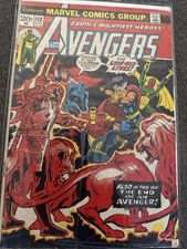 Marvel Comics Group The Avengers #112 1973 Bronze Age G