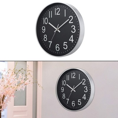 30 cm nicht tickende Wanduhr für ruhige Nutzung im Wohn- und Schlafzimmerbereic