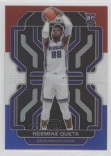 2021-22 Panini Prizm Red White & Blue Prizm Neemias Queta #316 Rookie RC 3f4