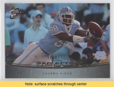 2009 Press Pass Gold Reflectors 54/100 Hakeem Nicks #31 READ 0a1