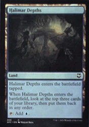 Halimar Depths #244 Common Commander: Adventures in the Forgotten Realms