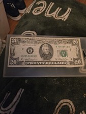 1981 Twenty Dollar Bill B 32656565B