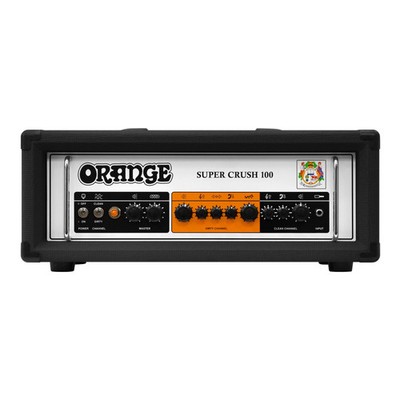 Orange Super Crush 100W Guitar Amp Head, Black