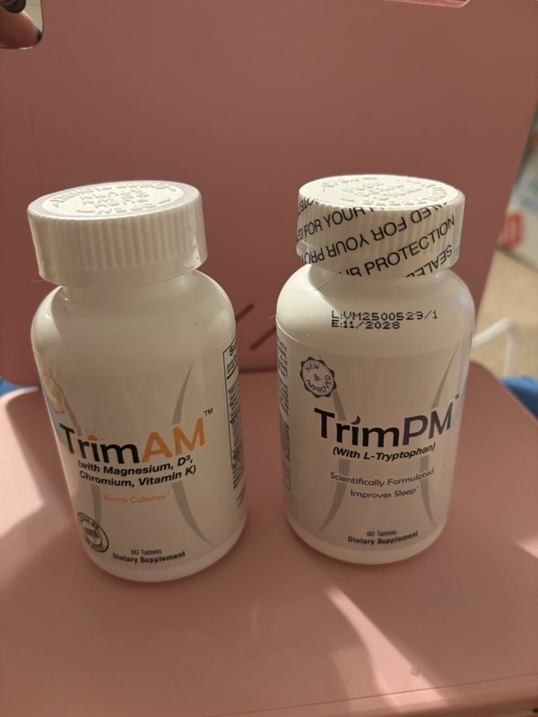 General Sciences Trim Am & PM Dietary Supplements New & Improved Formula 120 Tab