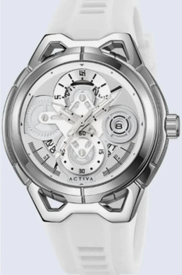 Invicta - Activa X - White Dial - White Band- 44mm - (ACW9349-008)