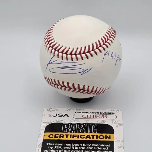Konnor Griffin Pittsburgh Pirates Signed ROMLB Baseball JSA Top Prospect Ins