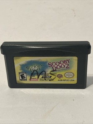 Scooby Doo 1 + Scooby Doo 2: Monsters Unleashed Game Boy Advance Tested Works