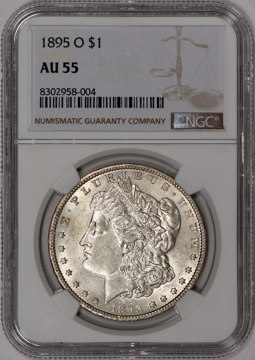 AU 55 Graded 1895 Year Morgan US Dollars (1878-1921) for sale | eBay