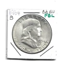 1954S FRANKLIN 1/2 CH BU FBL BLAST WHITE