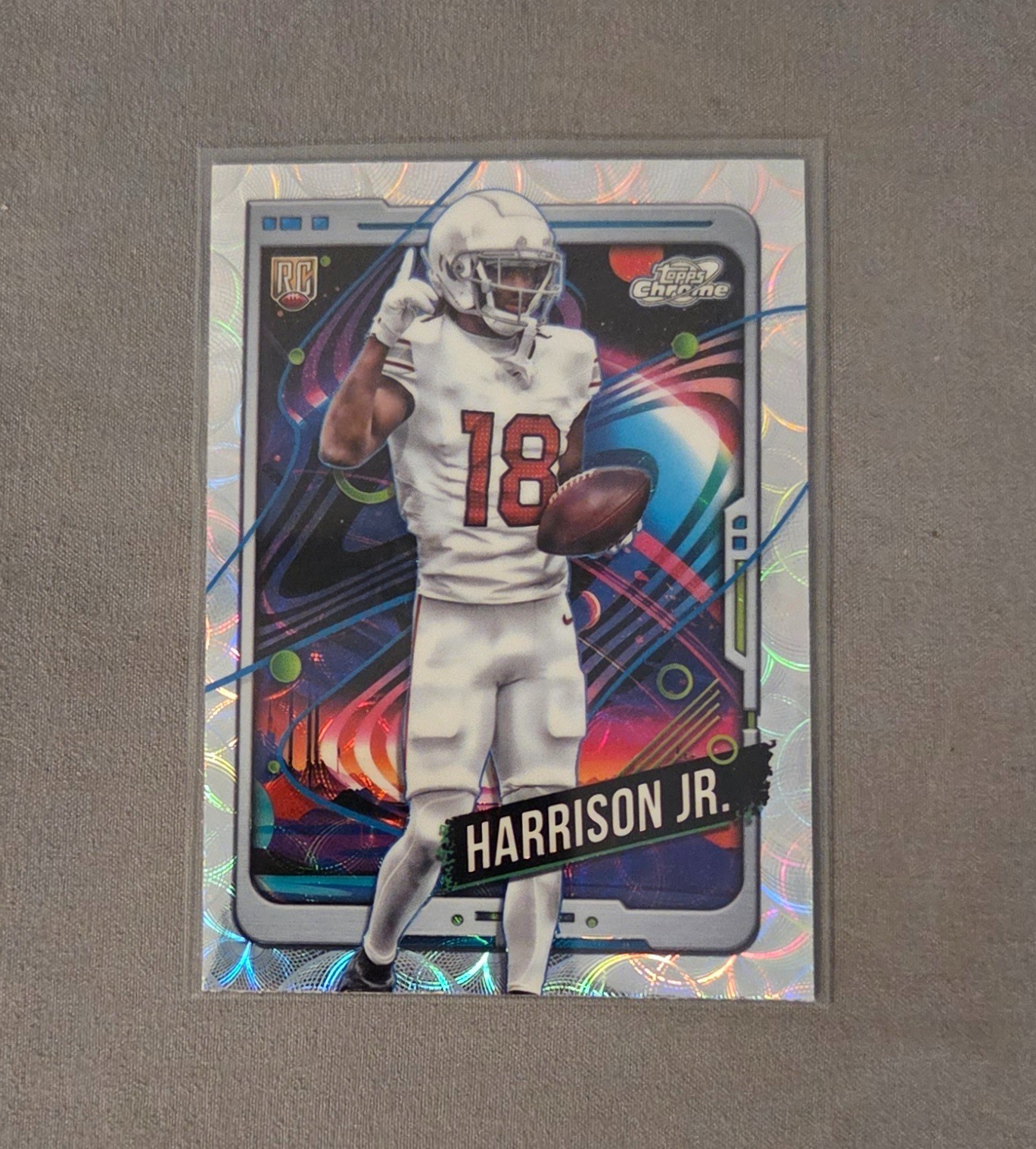 2024 Topps Cosmic Chrome - Marvin Harrison Jr. #101 Nucleus Refractor (RC)