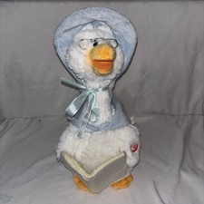 Mother Goose Animated Story Telling Nursery Rhymes Plush Cuddle Barn 14" Works