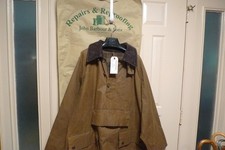 BARBOUR - A60 LONGSHOREMAN  WAX COTTON SMOCK -REWAXED BY BARBOUR - XL - RARE