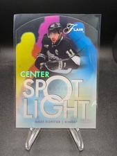 2025-26 UD Flair Hockey Anze Kopitar Center Spotlights 1:40 SP #CS-19
