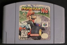 Mario Kart 64 N64 Authentic - Early K-A Rating - Repaired  Tested