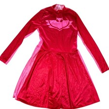 Disguise PJ Masks Owlette Adult Costume Jumpsuit Long Sleeve Red Size L