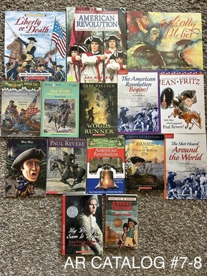 Thematic Book Set of 15 American Revolution American US History Teachers