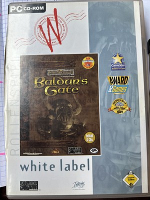 Baldurs Gate PC Spiel Deutsch Big Box Neuwertig Like New Baldur's Interplay