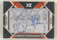 2018 Panini XR Luminous Endorsements Orange 23/25 J'Mon Moore #LE-36 Auto 03xg